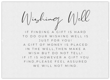 Load image into Gallery viewer, WISHING WELL CARD
