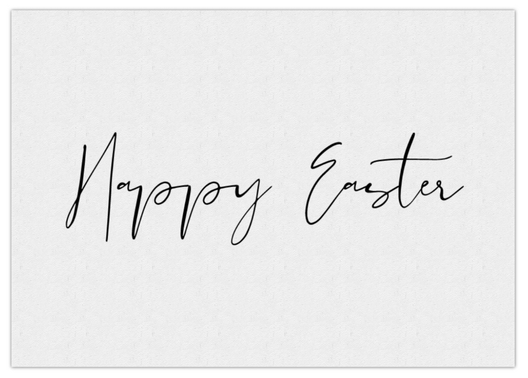 HAPPY EASTER CARD